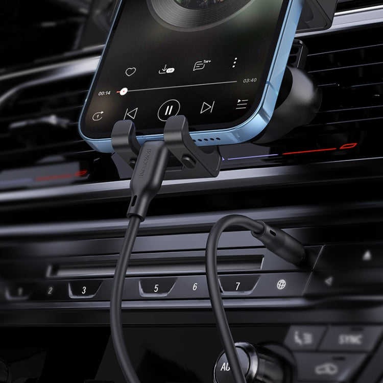 Borofone BL18 AUX Silicone Audio Cable, 3.5mm to 8 Pin Cable