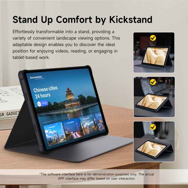 Ulefone Smart Book Cover PU Leather Case, For Ulefone Tab A11 Pro