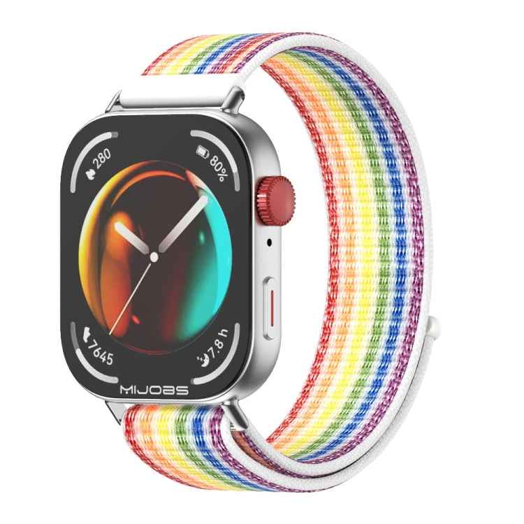 MIJOBS Breathable Nylon Loop Watch Band, For Huawei Watch Fit3