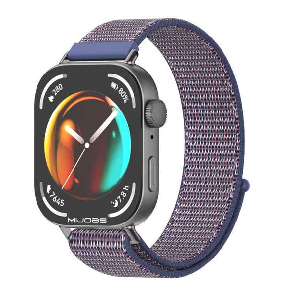 MIJOBS Breathable Nylon Loop Watch Band, For Huawei Watch Fit3