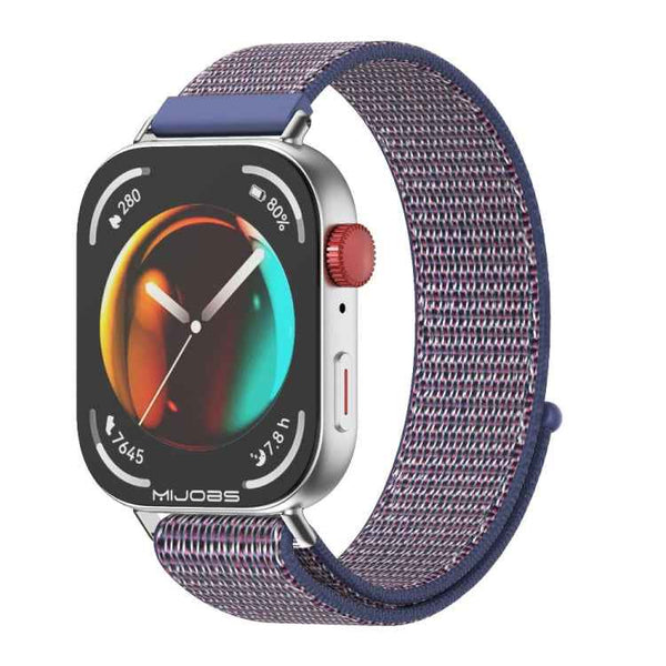 MIJOBS Breathable Nylon Loop Watch Band, For Huawei Watch Fit3