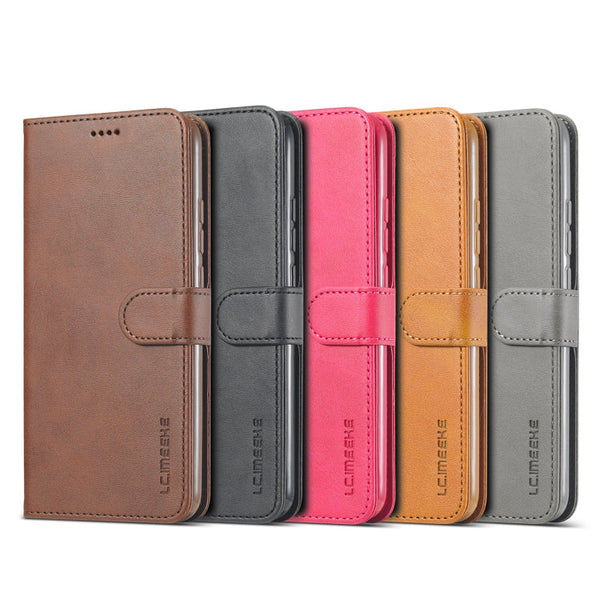 LC.IMEEKE Calf Texture Horizontal Flip Leather Case with Holder & Card Slots & Wallet, For Xiaomi Redmi 9A, For iPhone 12 mini, For iPhone 12 / 12 Pro, For iPhone 12 Pro Max