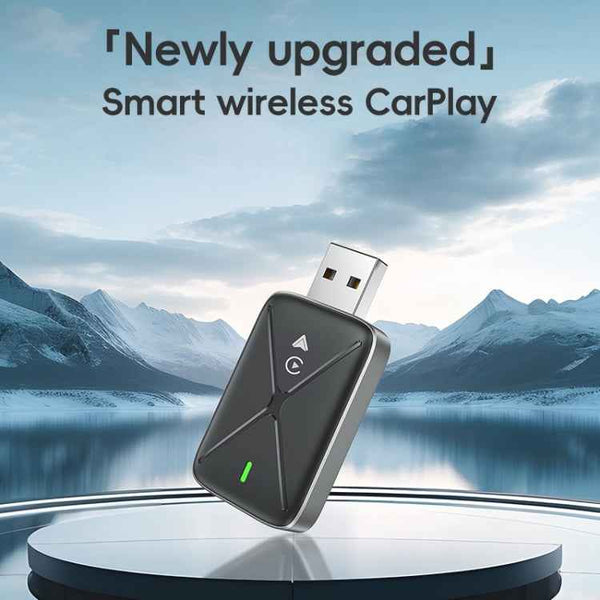 2 in 1 Car Carplay / Android Auto Carplay Box Wired to Wireless Smart Adapter
