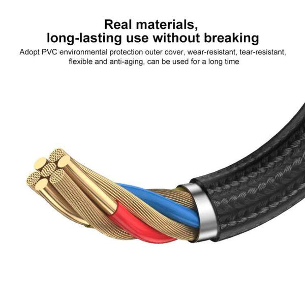 3 in 1 8 Pin, Type-C, Micro USB to USB-B MIDI Instruments Printer Cable, Length: 1m, Length:1m(Black)