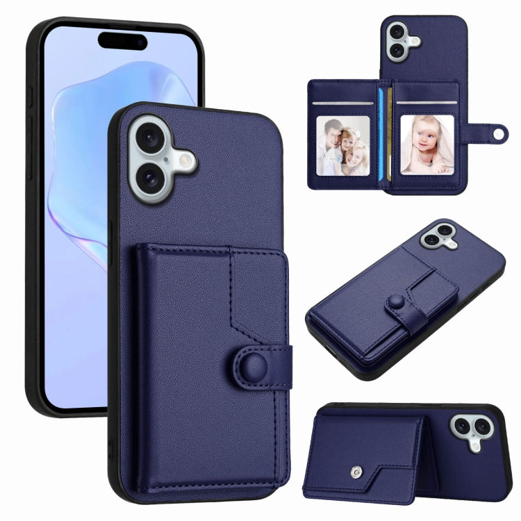 Button Card Bag RFID Anti-theft Phone Case