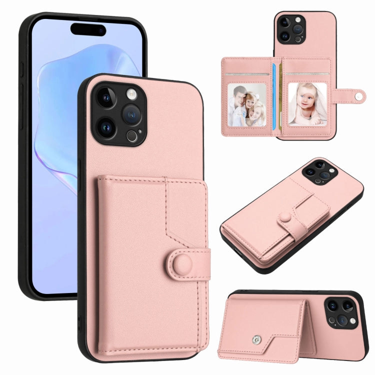 Button Card Bag RFID Anti-theft Phone Case