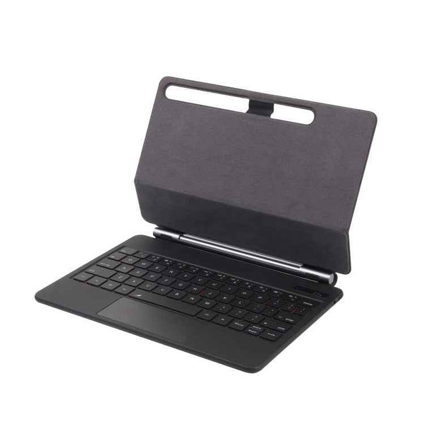 P810 Magnetic Bluetooth Keyboard Leather Tablet Case, For Samsung Galaxy Tab S10+ / S9 FE+