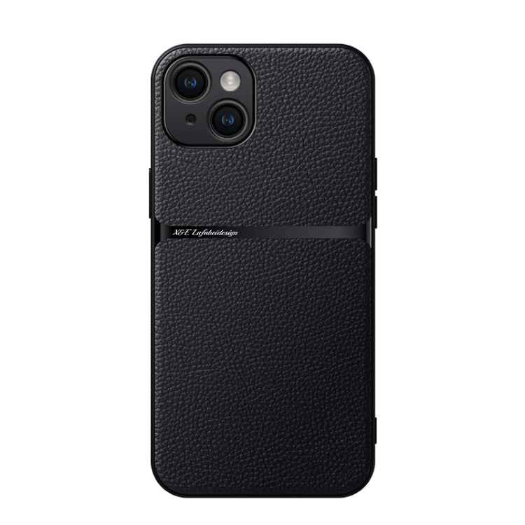Litchi Leather Magnetic Full Coverage Shockproof Phone Case, For iPhone 16, For iPhone 15 Pro Max, For iPhone 15 Pro, For iPhone 15 Plus