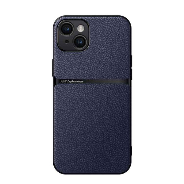 Litchi Leather Magnetic Full Coverage Shockproof Phone Case, For iPhone 16, For iPhone 15 Pro Max, For iPhone 15 Pro, For iPhone 15 Plus