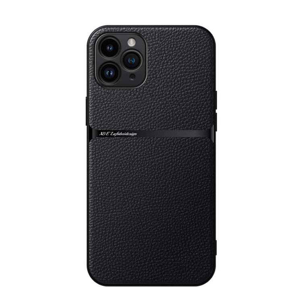 Litchi Leather Magnetic Full Coverage Shockproof Phone Case, For iPhone 11, For iPhone 11 Pro, For iPhone X / XS, For iPhone XR