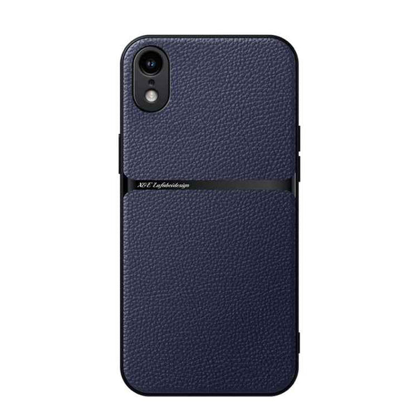 Litchi Leather Magnetic Full Coverage Shockproof Phone Case, For iPhone 11, For iPhone 11 Pro, For iPhone X / XS, For iPhone XR
