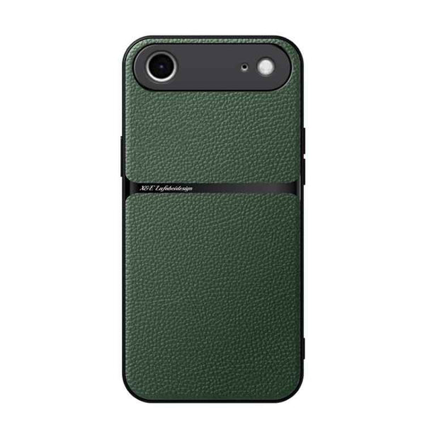 Litchi Leather Magnetic Full Coverage Shockproof Phone Case, For iPhone 17 Pro Max, For iPhone 17 Pro, For iPhone 17, For iPhone Air