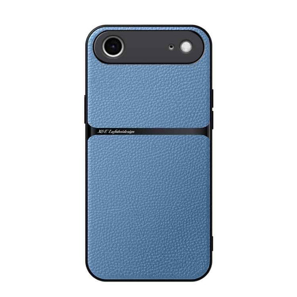 Litchi Leather Magnetic Full Coverage Shockproof Phone Case, For iPhone 17 Pro Max, For iPhone 17 Pro, For iPhone 17, For iPhone Air