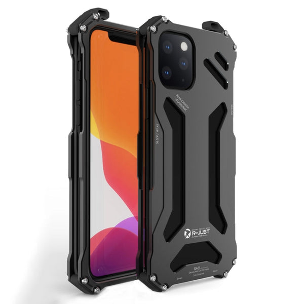 R-JUST Shockproof Armor Metal Protective Case, For iPhone 12 / 12 Pro, For iPhone 12 Pro Max