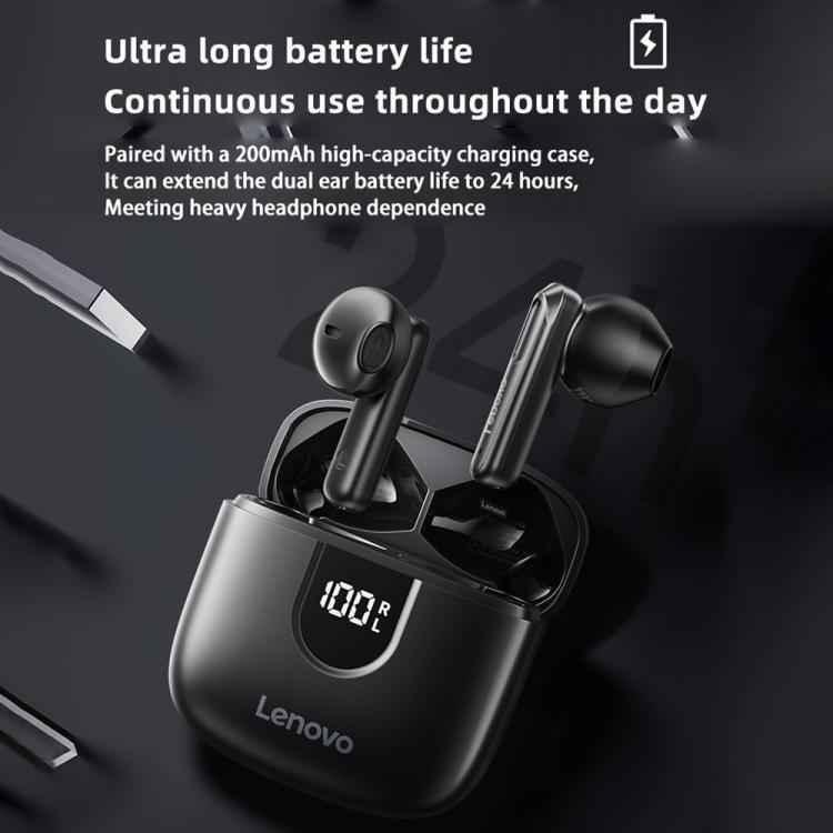 Original Lenovo EA120 Simple Semi-In-Ear True Wireless Bluetooth Earphones, EA120