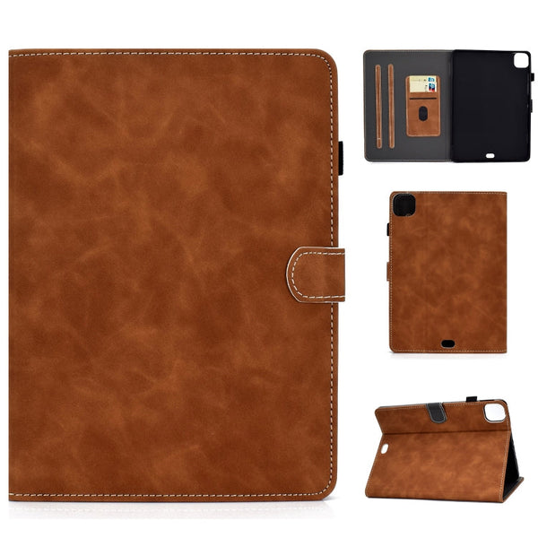 Cowhide Texture Horizontal Flip Leather Case with Holder & Card Slots & Sleep / Wake-up Function, For iPad Air 2022 / 2020 10.9