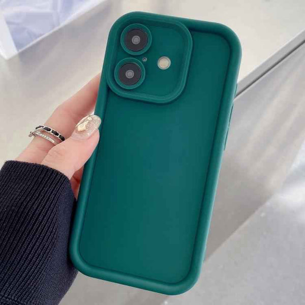 Shockproof Frame Frosted Precise Hole TPU Phone Case, For iPhone 16 Pro, For iPhone 16 Plus, For iPhone 16