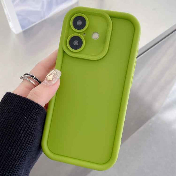 Shockproof Frame Frosted Precise Hole TPU Phone Case, For iPhone 16 Pro, For iPhone 16 Plus, For iPhone 16