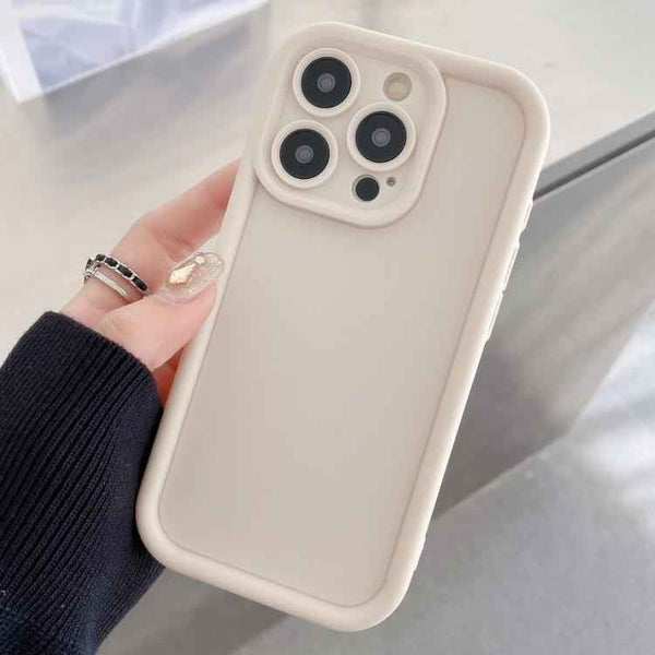 Shockproof Frame Frosted Precise Hole TPU Phone Case, For iPhone 15 Pro Max, For iPhone 15 Pro, For iPhone 15 Plus