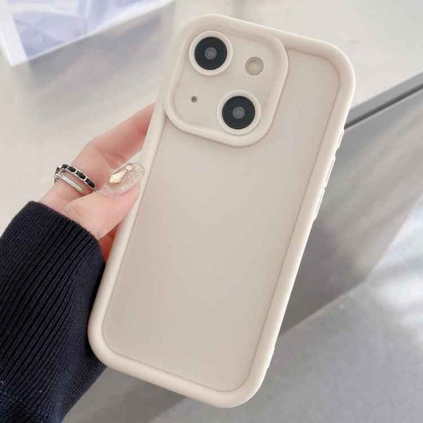 Shockproof Frame Frosted Precise Hole TPU Phone Case, For iPhone 15 Pro Max, For iPhone 15 Pro, For iPhone 15 Plus