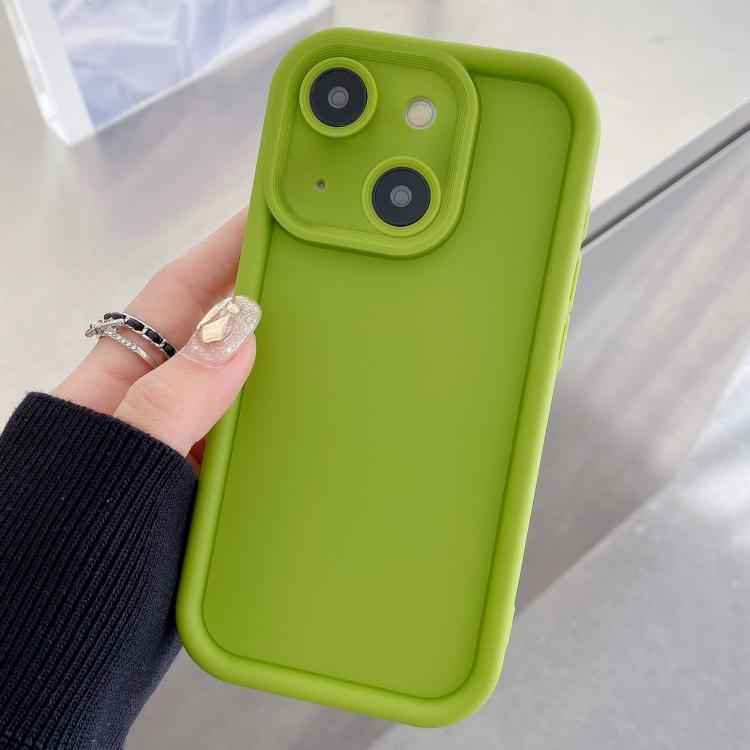 Shockproof Frame Frosted Precise Hole TPU Phone Case, For iPhone 15, For iPhone 14 Plus, For iPhone 14