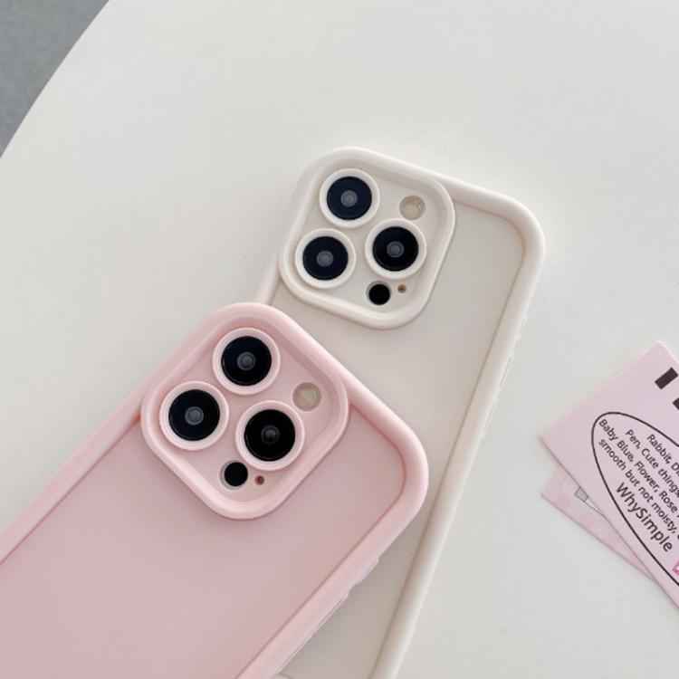 Shockproof Frame Frosted Precise Hole TPU Phone Case, For iPhone 15, For iPhone 14 Plus, For iPhone 14