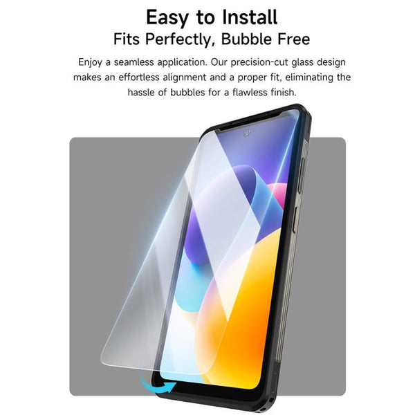 2pcs / Pack Ulefone 9H HD Anti Fingerprint Tempered Glass Screen Protector
