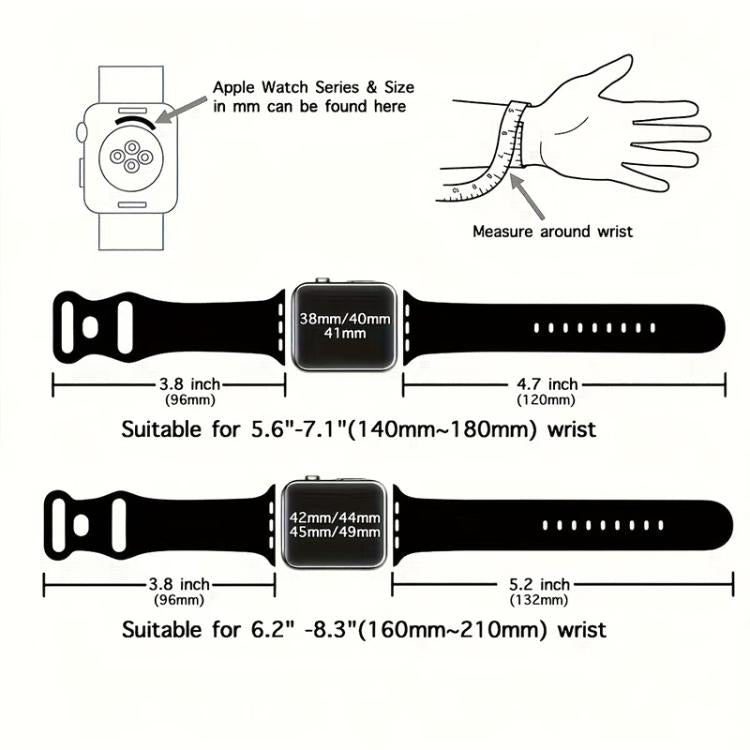 xDfind Butterfly Buckle Silicone Watch Band