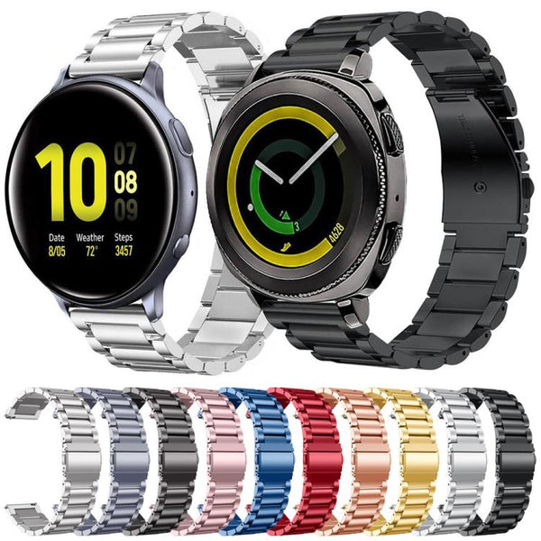 xDfind Three Beads Stainless Steel Watch Band