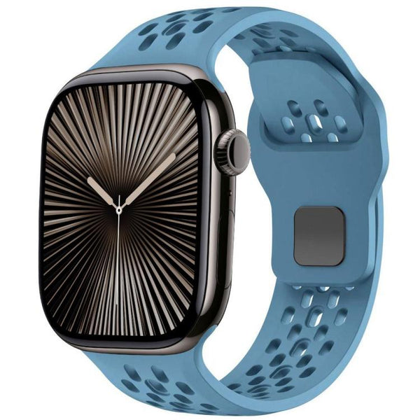 xDfind Mesh Reverse Buckle Silicone Watch Band