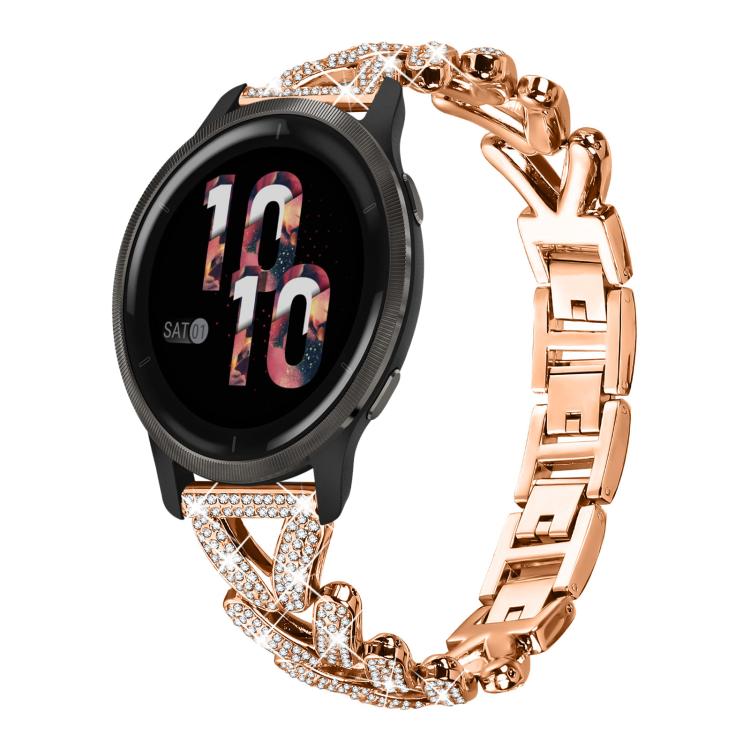 xDfind Small Twist Diamond Metal Watch Band