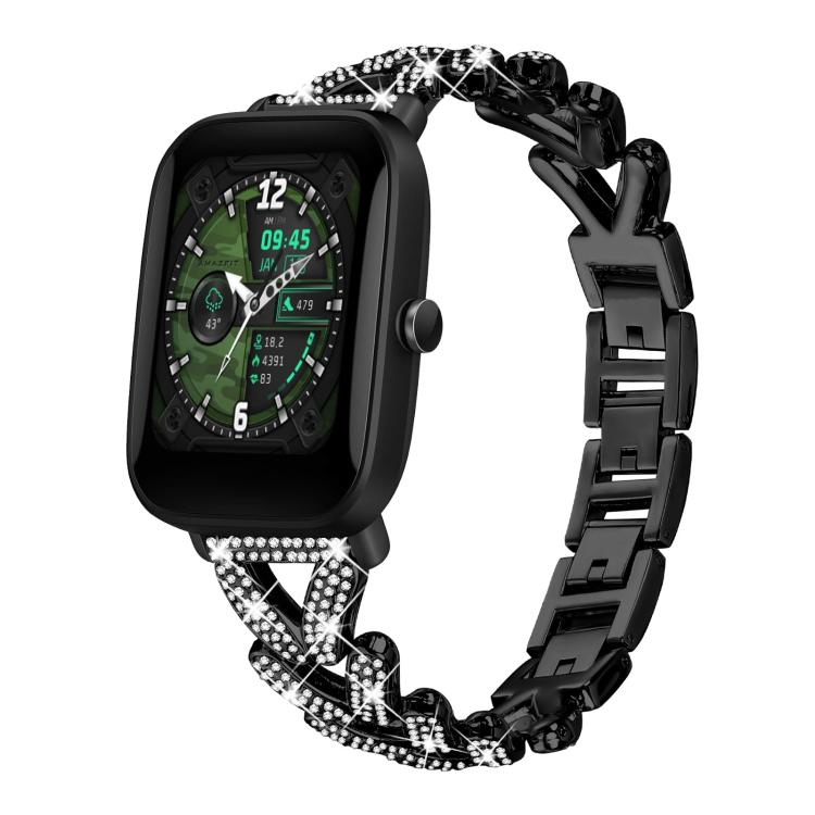 xDfind Small Twist Diamond Metal Watch Band