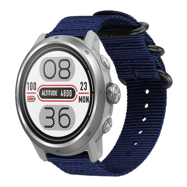 xDfind Ring Buckle Nylon Canvas Watch Band