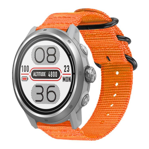 xDfind Ring Buckle Nylon Canvas Watch Band