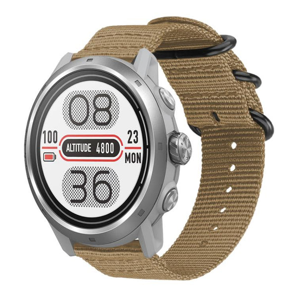 xDfind Ring Buckle Nylon Canvas Watch Band