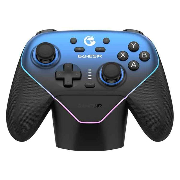 GameSir Super Nova T4 Nova Pro Tri-Mode Wireless Game Controller for PC / Steam / Switch / iOS / Android, T4 Nova Pro Blue, T4 Nova Pro Pink