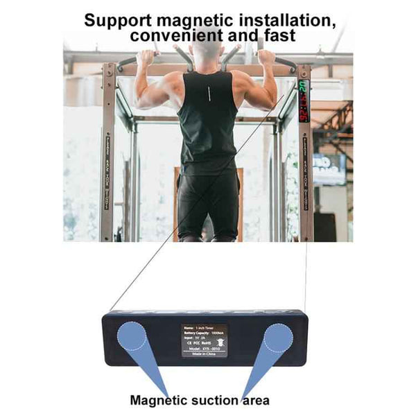KYX--0010 Portable Magnetic Digital Display Timer Sports Group Countdown Timer