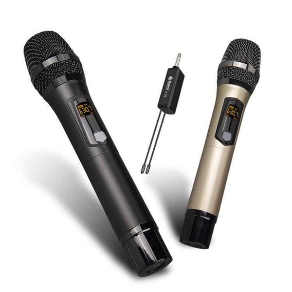 DEBRA A-25 UHF Wireless Rechargeable Microphone System for Stage KTV