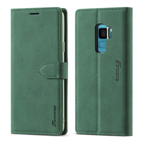 Forwenw F1 Series Matte Strong Magnetism Horizontal Flip Leather Case with Holder & Card Slots & Wallet & Photo Frame, For Samsung Galaxy S8, For Samsung Galaxy S8+, For Samsung Galaxy S9, For Samsung Galaxy S9+, For Samsung Galaxy S10                 ...
