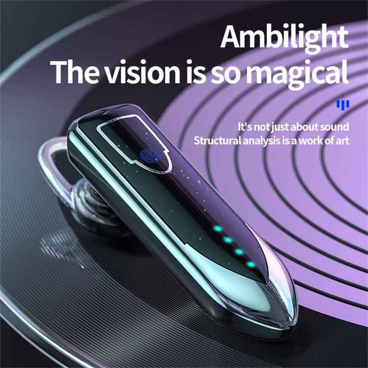 ME-3 Bluetooth 5.0 Business Style Touch Switch Bluetooth Earphone