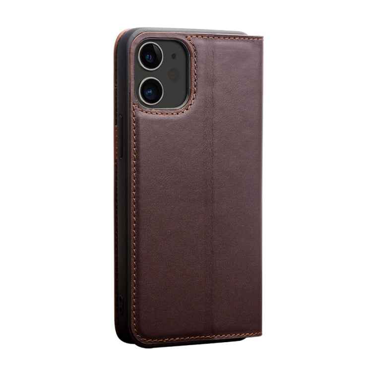 QIALINO Business Horizontal Flip Leather Case with Holder & Card Slots & Wallet, For iPhone 12 mini, For iPhone 12 / 12 Pro, For iPhone 12 Pro Max