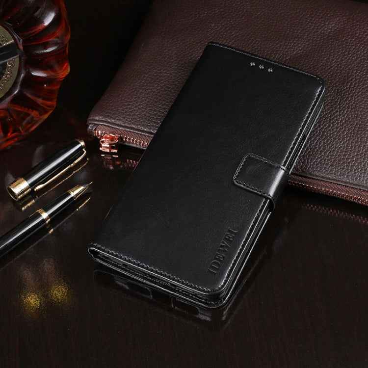 idewei Crazy Horse Texture Horizontal Flip Leather Case with Holder & Card Slots & Wallet, For OPPO Realme X7 Pro