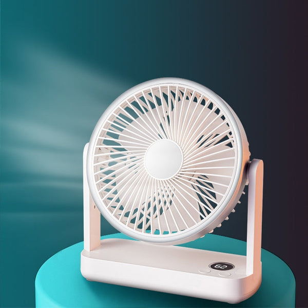 F701 Desktop Electric Fan with LED Display
