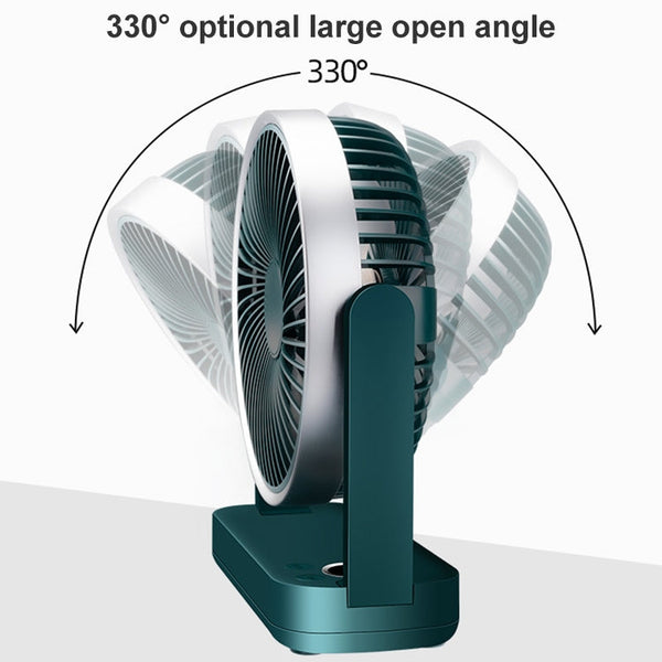 F701 Desktop Electric Fan with LED Display