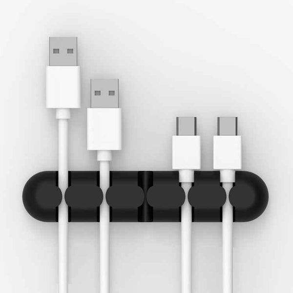 ORICO CBS5 Silicone Material Desktop Cable Manager Winder Fixer, Size: 9.6*2*1.2cm