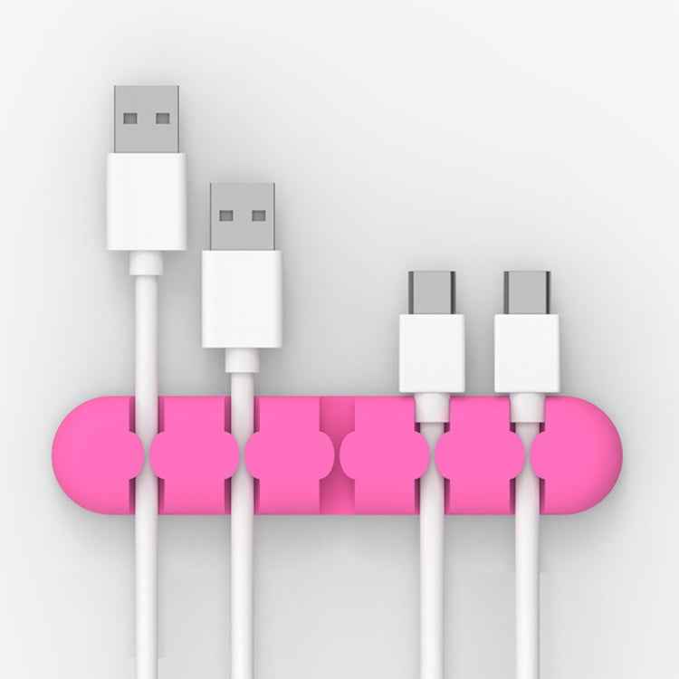 ORICO CBS5 Silicone Material Desktop Cable Manager Winder Fixer, Size: 9.6*2*1.2cm