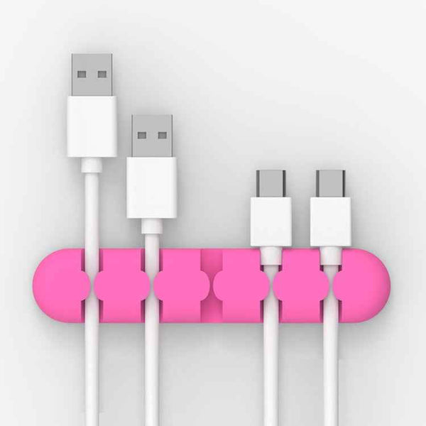 ORICO CBS5 Silicone Material Desktop Cable Manager Winder Fixer, Size: 9.6*2*1.2cm