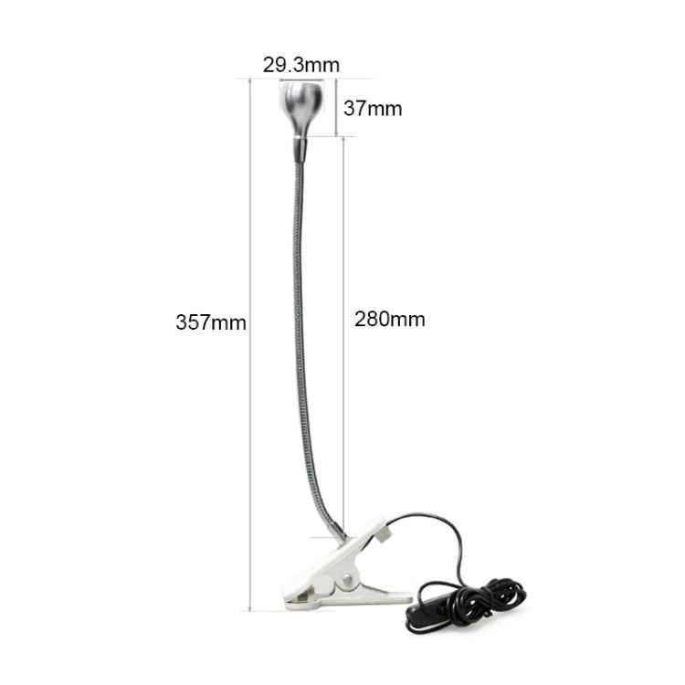 USB DC 5V Arms Clip UV Disinfection Lamp