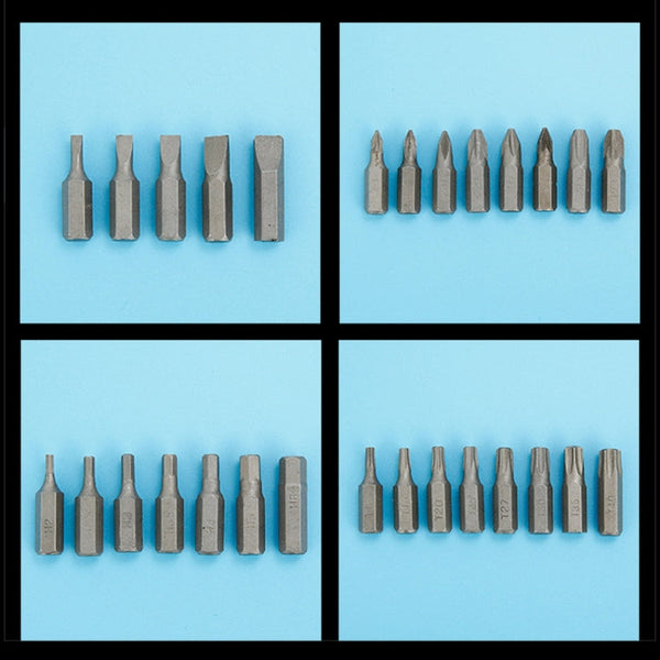 4.8V Multi-functional Household Electric Screwdriver Electric Drill Electric Screwdriver Set US Plug