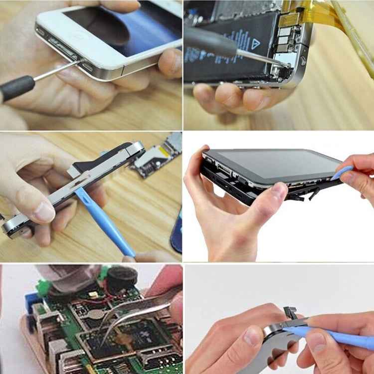 60 in 1 Professional Screwdriver Repair Open Tool Kit with SIM Card Adapter Set for Mobile Phones